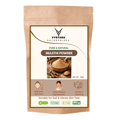 PURE AND NATURAL MULETHI POWDER – 100g